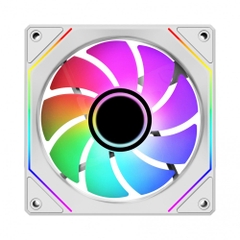 Fan Case Xigmatek Infinity 120mm RGB Fixed - Trắng, gió ngược