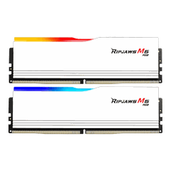 Ram GSkill Ripjaws M5 RGB White 32GB | 2x16GB, DDR5, 6000MHz (F5-6000J3238F16GX2-RM5RW)