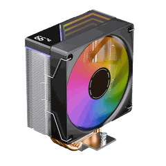 Tản nhiệt khí Leopard K420E Digital LED ARGB | Hỗ trợ Socket 2011, màu đen