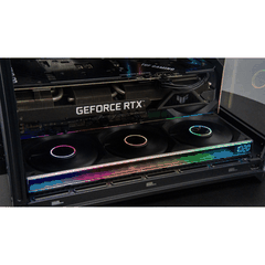 Fan Case Leopard Starlink ARGB - Đen | Kit 3 fan, hiển thị tốc độ, gió ngược