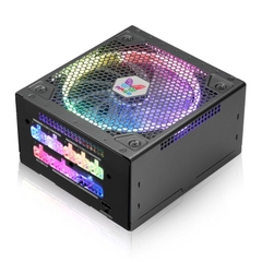 Nguồn Super Flower Leadex III 750W | 80 Plus Gold, PCIe 5.0, ARGB, Đen (SF-750F14RG-BK)
