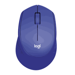 Chuột không dây Logitech M331 Silent (Xanh Dương)
