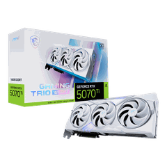 Card màn hình MSI GeForce RTX™ 5070 Ti 16G Gaming Trio OC White