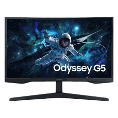 Màn hình Samsung Odyssey G5 G55C QHD LS27CG552EEXXV | 27 inch, 2K, VA, 165Hz, 1ms, HDR10, Freesync, Cong1000R