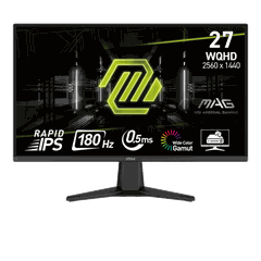 Màn hình Gaming MSI MAG 275QF 2K | 27 inch, QHD, IPS, 180Hz, 0.5ms, phẳng