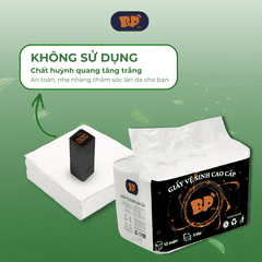 Giấy vệ sinh bịch 12 cuộn cao cấp (KO LÕI)