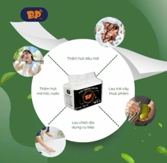 Giấy vệ sinh bịch 12 cuộn cao cấp (KO LÕI)