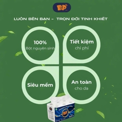 Giấy vệ sinh bịch 12 cuộn cao cấp (CÓ LÕI)