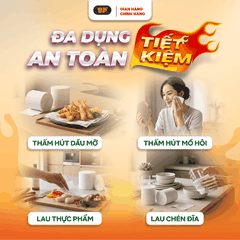 Giấy Vệ Sinh Cao Cấp Không Lõi BP Tissue 12 Cuộn 3 Lớp Chất Liệu Mềm Mại An Toàn Loại Bỏ 99% V.i K.huẩn Thấm Hút Tốt Tiện Lợi
