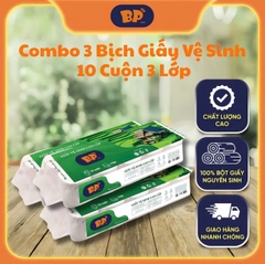 Giấy vệ sinh bịch 10 cuộn cao cấp