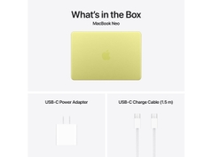 MacBook Neo 13" 2026 (Chính hãng) (A18 Pro 6core RAM 8GB SSD 512GB Touch ID, Vàng Citrus)