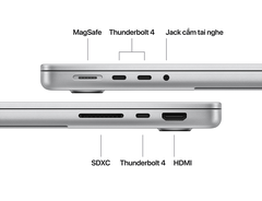 MacBook Pro 14 inch M5 Pro 2026 (15CPU, 16GPU, 48GB RAM, 1TB SSD) Chính Hãng