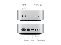 Mac mini 2024 - M4 Pro 14core, GPU 20core / RAM 64GB / SSD 2TB / Ethernet 10Gb