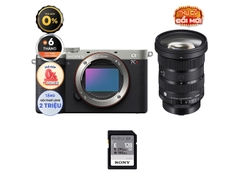 Sony A7CR Body + Kèm Lens Sigma 24-70mm f/2.8 II (Chính hãng)