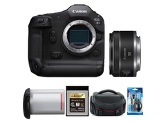 Canon EOS R1 (Chính hãng) Pin + Thẻ Nhớ 256GB + Túi Máy Ảnh, Kèm Lens Canon RF 50mm f/1.8 STM)