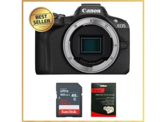 Canon EOS R50 Mới 100% – (Thẻ 32GB, Dán màn hình)