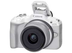 Canon EOS R50 + Kèm Kit Lens 18-45mm + RF 50mm f/1.8 STM (Chính hãng)