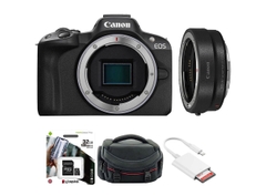 Canon EOS R50 + Kèm Ngàm Canon EF-EOS R (Chính hãng)