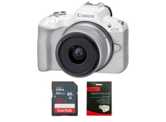 Canon EOS R50 + Kit 18-45mm (Chính Hãng) Mới 100%