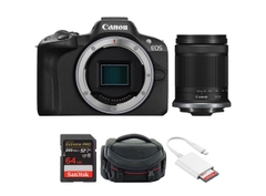 Canon EOS R50 + Kèm Lens Canon RF-S 18-150mm f/3.5-6.3 (Chính hãng)