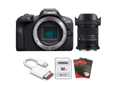Canon EOS R100 + Sigma 18-50mm f/2.8 (Chính Hãng)