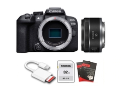 Canon EOS R10 + Kèm Lens Canon RF 50mm f/1.8 STM (Chính hãng)