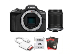 Canon EOS R50 + Kèm Lens Canon RF-S 18-150mm f/3.5-6.3 (Chính hãng)