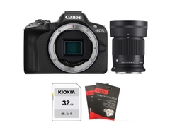 Canon EOS R50 + Kèm Lens Sigma 30mm f/1.4 (Chính hãng)