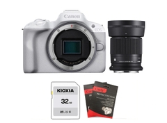 Canon EOS R50 + Kèm Lens Sigma 30mm f/1.4 (Chính hãng)