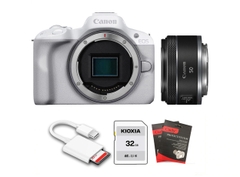 Canon EOS R50 + Lens Canon RF 50mm f/1.8 STM (Chính hãng)