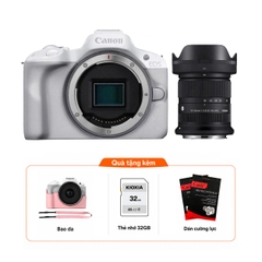Canon EOS R50 + Kèm Lens Sigma RF-S 18-50mm f/2.8 (Chính hãng)