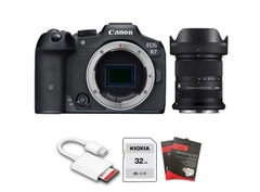 Canon EOS R7 + Kèm Lens Sigma RF-S 18-50mm f/2.8 (Chính hãng)