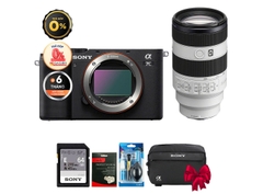 Sony A7C + FE 70-200mm f/4 Macro G OSS II (Chính hãng) (Thẻ Nhớ 64GB + Túi Máy Ảnh + Bộ Vệ Sinh)