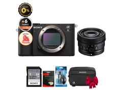 Sony A7C + FE 50mm f/2.5 G (Chính hãng) (Thẻ Nhớ 64GB + Túi Máy Ảnh + Bộ Vệ Sinh)