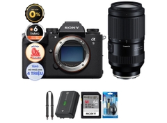 Sony A9 III + Tamron 70-180mm f/2.8 (Chính hãng) (Pin + Thẻ Nhớ 64GB + Dây Đeo + Bộ Vệ Sinh)
