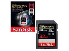 Thẻ nhớ SDHC SanDisk Extreme Pro UHS-II 32GB – 300MB/s Chính Hãng