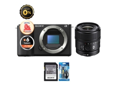 Sony ZV-E10 II + E 15mm f/1.4 (Chính hãng) (Thẻ Nhớ 64GB + Bộ Vệ Sinh)