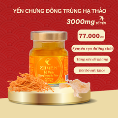 Yến tươi chưng Đông Trùng HT - 3000mg tổ Yến