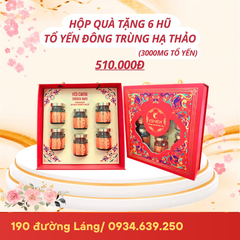 Yến tươi chưng Đông Trùng HT - 3000mg tổ Yến