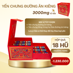 Yến tươi chưng đường ăn kiêng 3000mg Tổ Yến