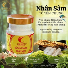 Yến sào chưng sẵn  nhân sâm 3000mg Tổ Yến