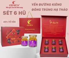 Yến chưng Đông Trùng HT - Đường ăn kiêng 45% Tổ Yến