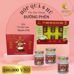Yến chưng sẵn đường phèn 25% Tổ Yến