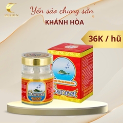 Nước yến sào Khánh Hòa Sanvinest không đường hộp 6 lọ 70ml - S102