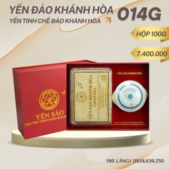 Yến đảo Khánh Hòa chính hiệu Mã 014 & 014G