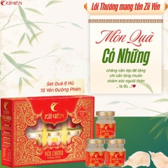 Yến tươi chưng đường phèn 3000mg Tổ Yến