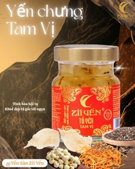 Hộp quà 6 hũ yến chưng mix vị 1250mg tổ yến
