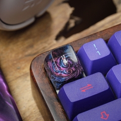 Astronaut Artisan Keycap Breakwooden