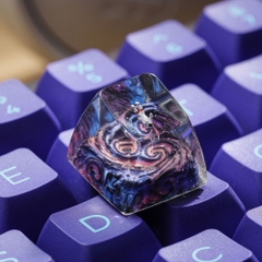Astronaut Artisan Keycap Breakwooden