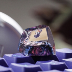 Astronaut Artisan Keycap Breakwooden